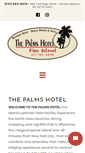 Mobile Screenshot of palmshotelfireisland.com